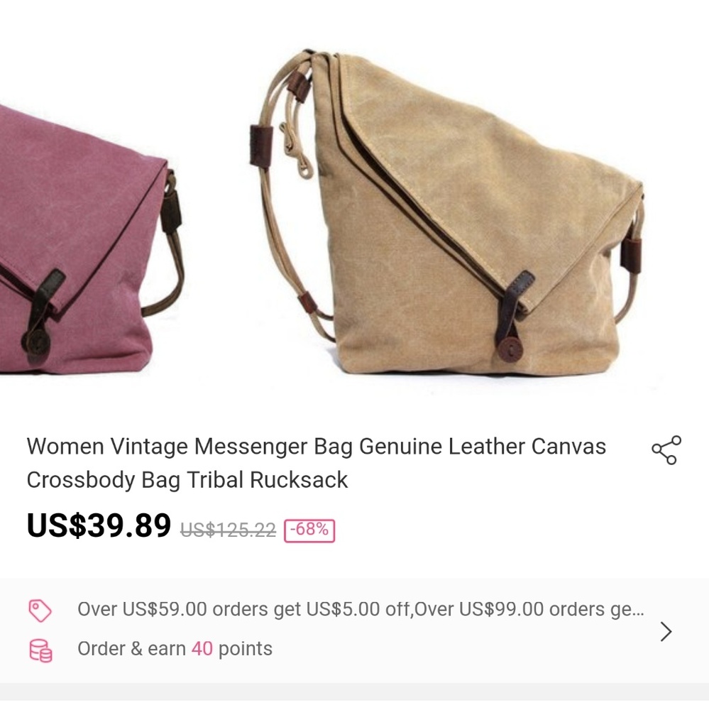 Womens messenger bag purse